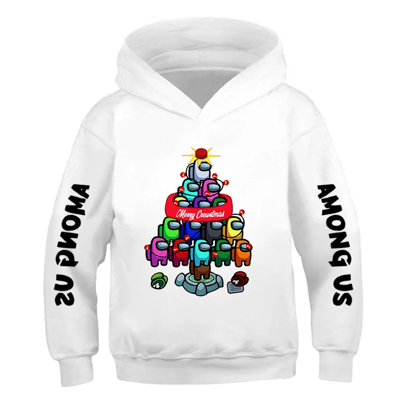 

boy/Kids Game Among Us Hoodie children Long-sleeved Sweatshirt autumn Winter Tops Coat Unisex Loose Pullover Children Clothes