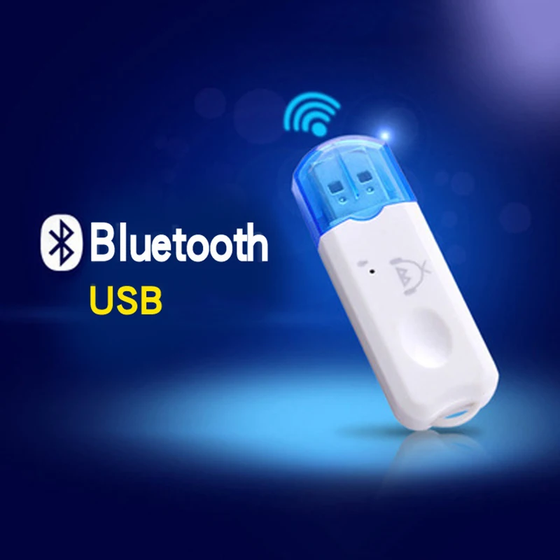 1 шт. мини беспроводной USB Bluetooth адаптер ключ 2 музыкальный аудио приемник