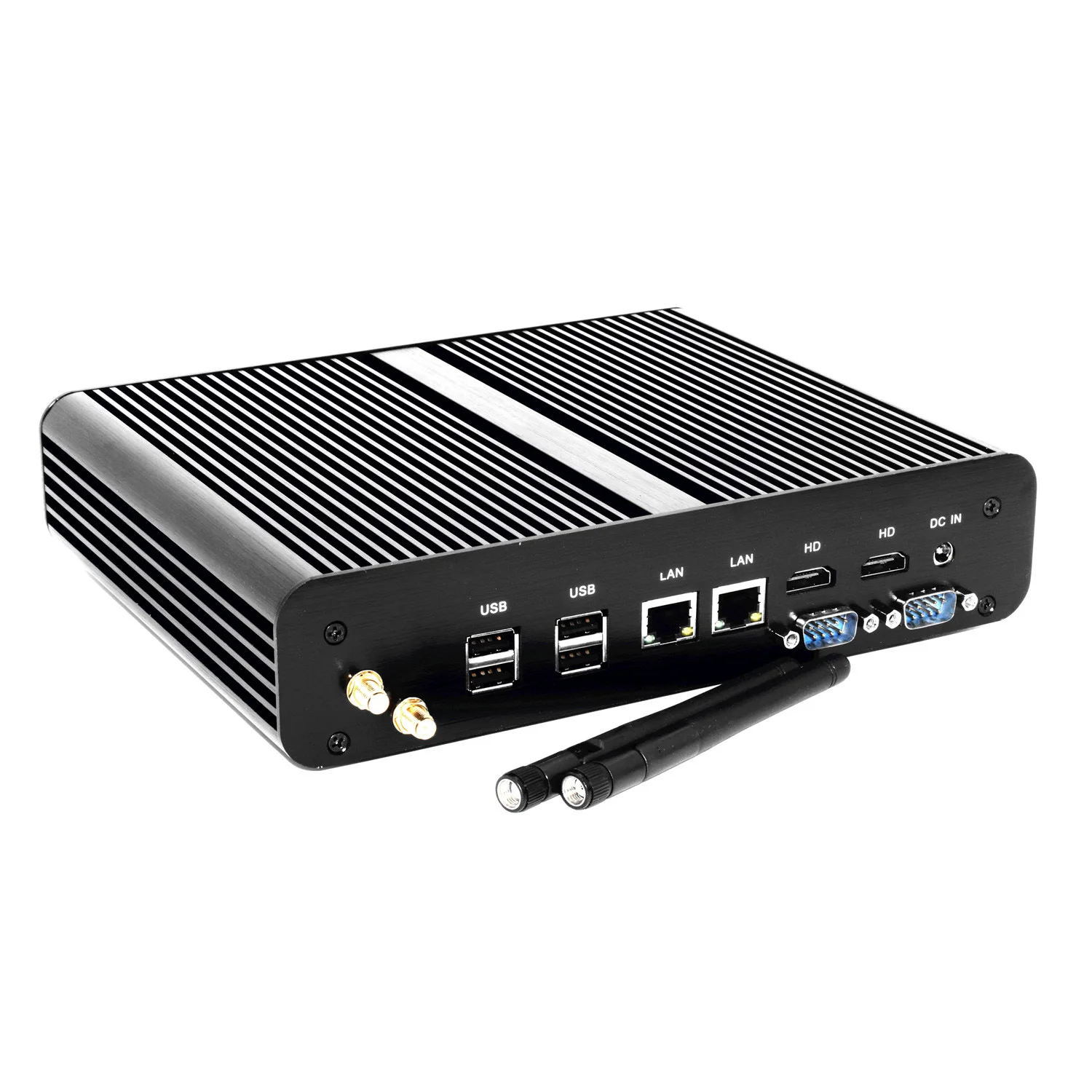 Verkaufen Mini Protable Core I7 Desktop PC 5500U I5 5200U I3 5005U SD Karte Slot HDMI RS232 COM Optional Kleine Büro Computer Windows 10