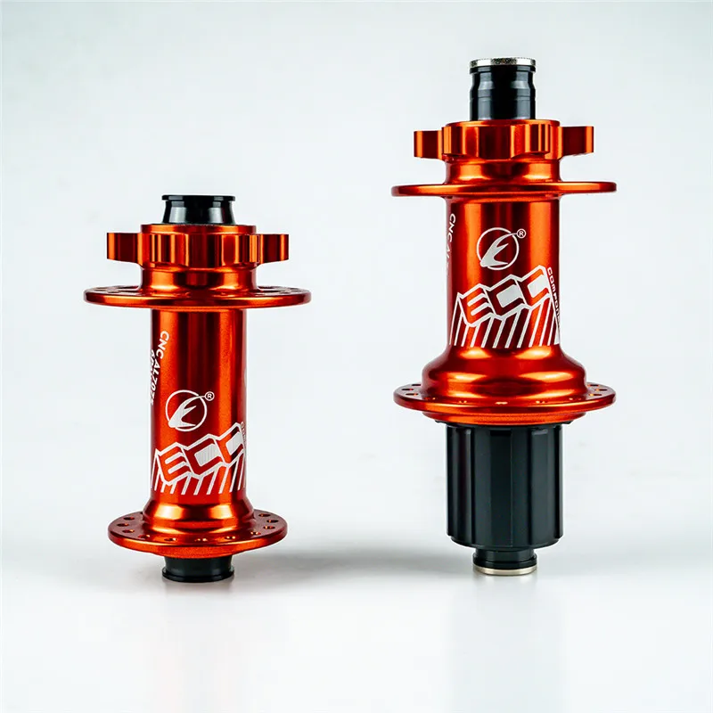 Zracing E618 Boost передний 110x15, задний 148x12 герметичный Подшипник Ступицы CNC T6 через ось велосипедная ступица Novatec для MTB 32 отверстия дисковый тормоз - Цвет: Красный
