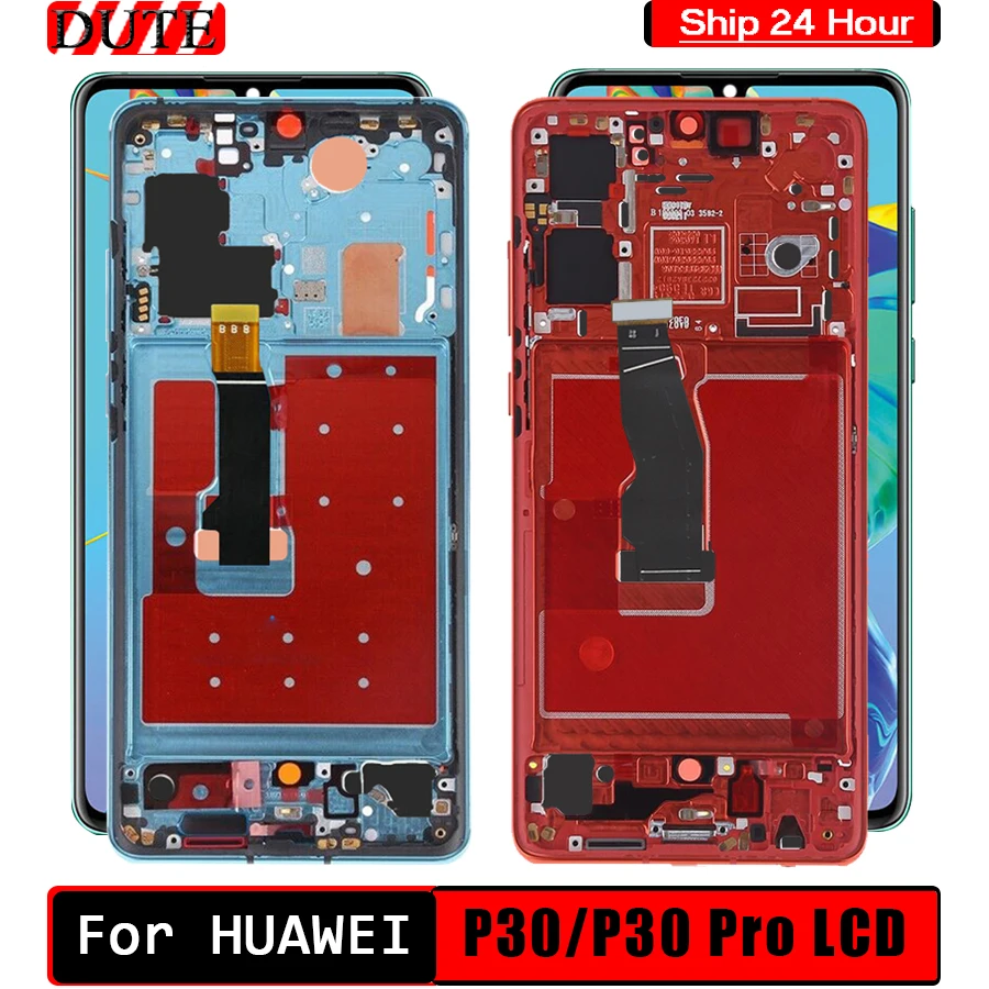 Оригинальный сенсорный ЖК экран для Huawei P30 Pro дигитайзер в сборе дисплей