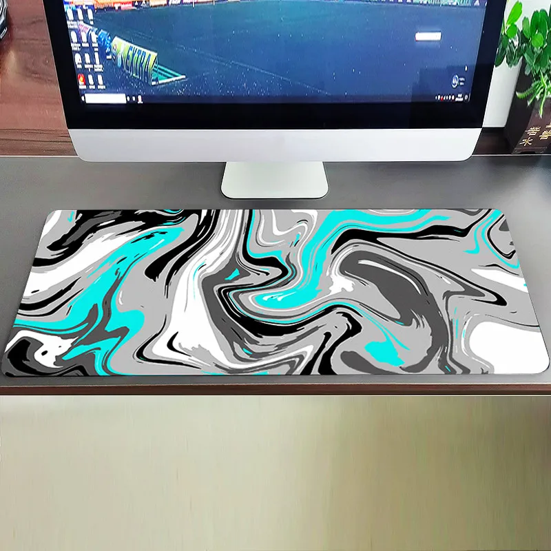

900x400mm XXL Gaming Mouse Pad Large Rubber Gamer Art Table Computer Mousepad Soft Mause Pad XL Abstract Keyboard Desk Play Mats