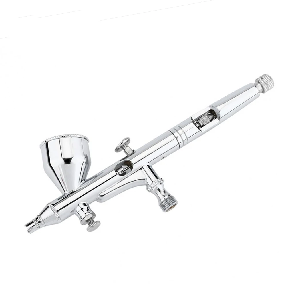 

Двойного действия самотеком 0,2 мм 0,3 мм 0,5 мм опрыскиватель Ручка аэрографа пульверизатор в комплектк