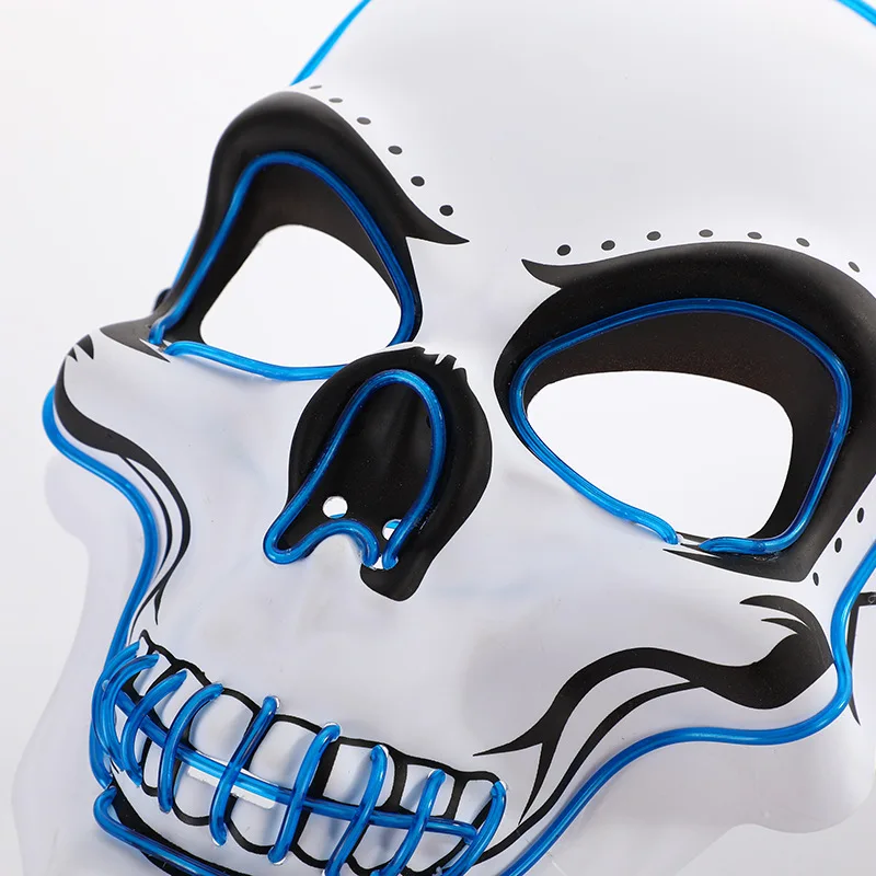 Светящаяся маска черепа ужас клоун Череп светящаяся для вечевечерние НКИ на