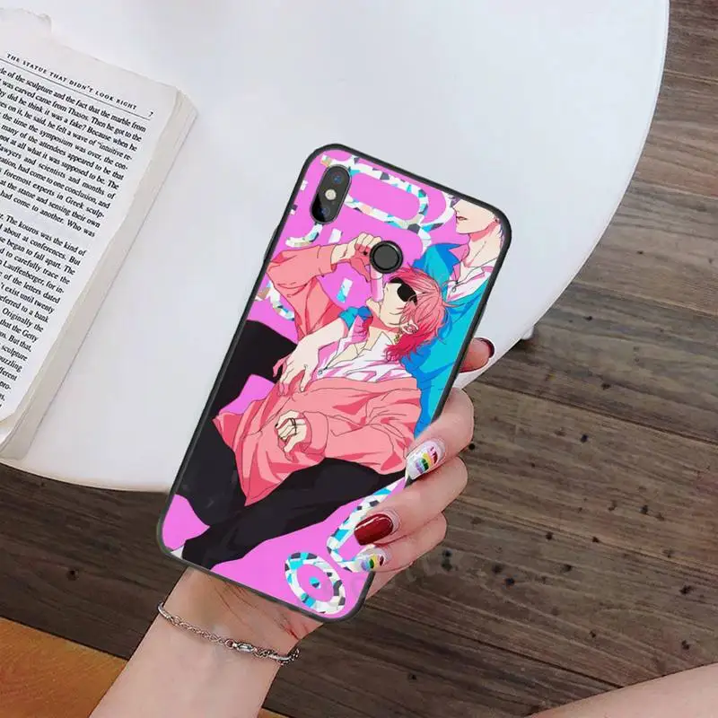 

Yarichin bitch Club anime manga Phone Case For Xiaomi Redmi note 7 8 9 t k30 max3 9 s 10 pro lite