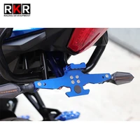 it is suitable for suzuki gsx250r modified license plate frame with folding and adjustable rear tail
