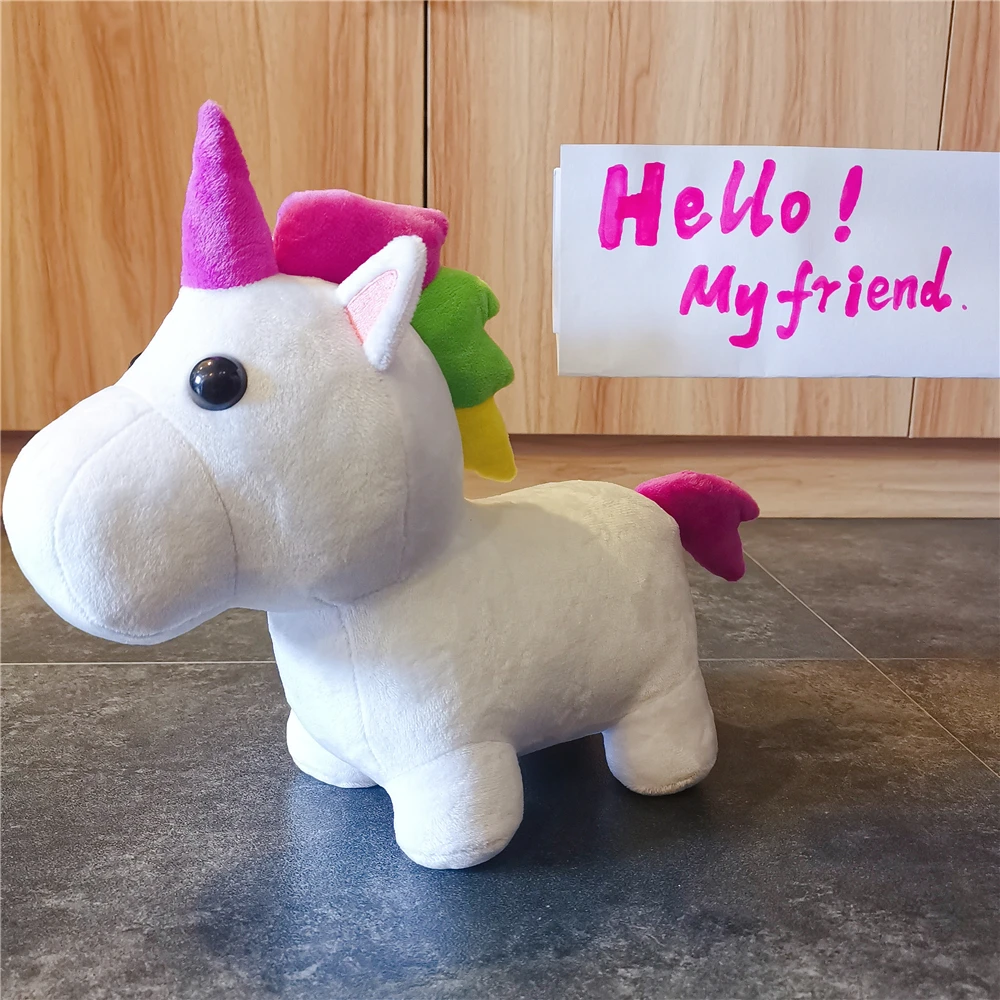 

Игрушка плюшевая Единорог из м/ф «Adopt Me», 25 см