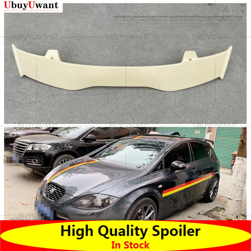 

Задний спойлер на крышу для Seat LEON MK1, MK2, MK3, 5F, FR/ IBIZA, 3/5 дверей, спойлер для хэтчбека, 2006, 2007-2020, автомобильная фотовспышка