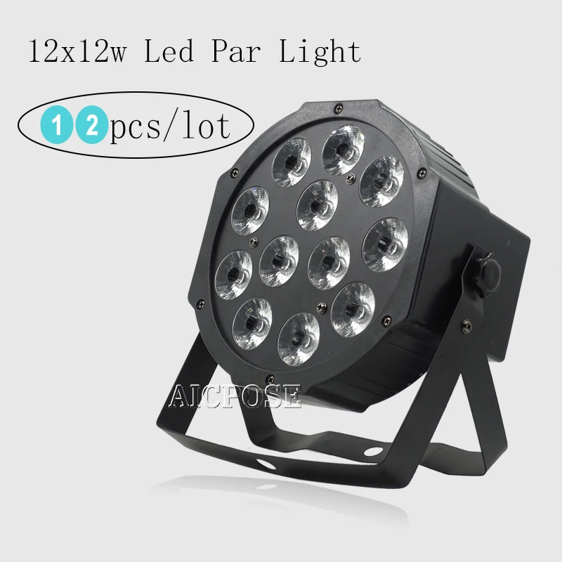 Прожектор светодиодный 4 в 1 12 х12 Вт dmx512 Вт|dj equipment|par light rgbwrgbw 4in1 |