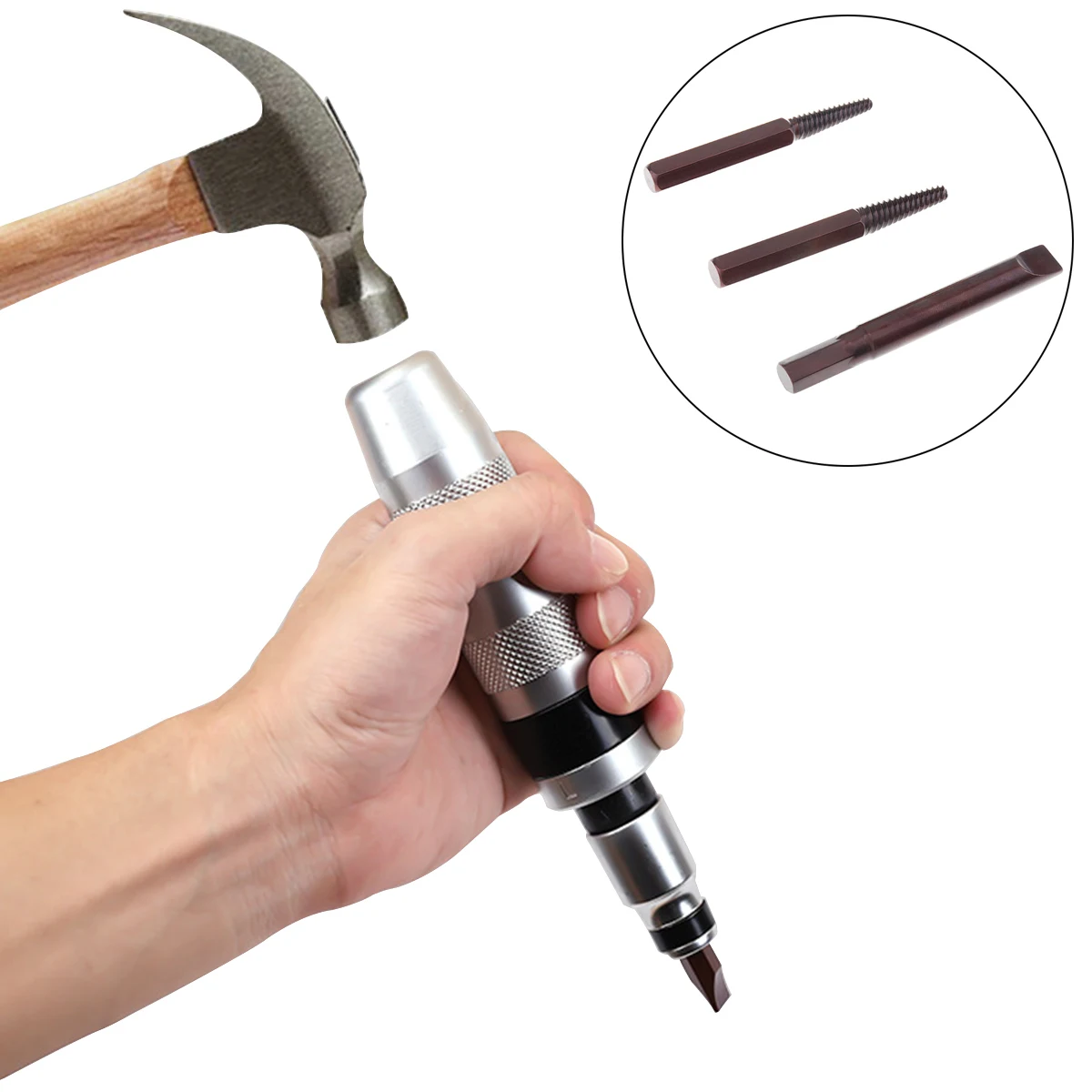 

12pcs Impact Screwdriver Set Industrial Grade Impact Screwdriver Metric Phillips Slotted Head for Loosen and tighten Screw Nut