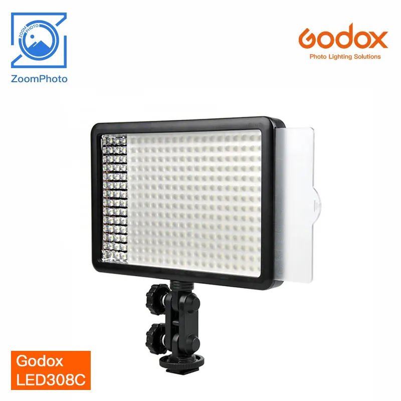 Godox LED 308C светильник ная панель непрерысветильник свет ing 3300K-5600K для видеокамеры