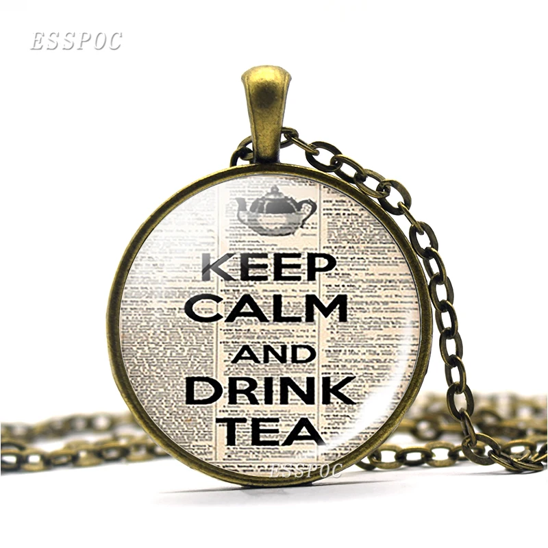 Надпись Keep Calm And Carry On Флаг Великобритании красно-синий кулон стеклянные кабошоны