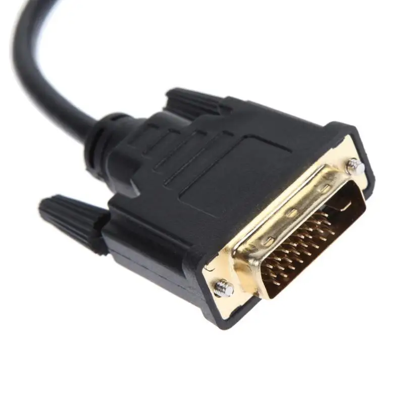 1080P DVI-D 24+ 1-VGA преобразователь ТВЧ-сигналов монитор кабель для ПК дисплей карты