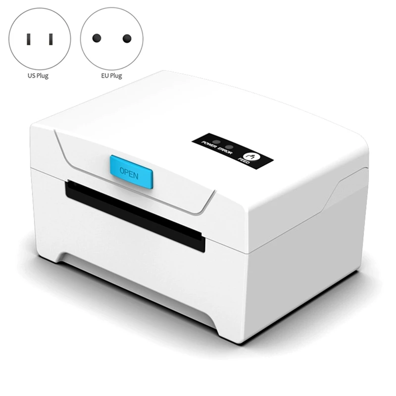 

3 Inch Label Printer with Paper Holder United Single Courier Form 80mm Printer Electronic Form