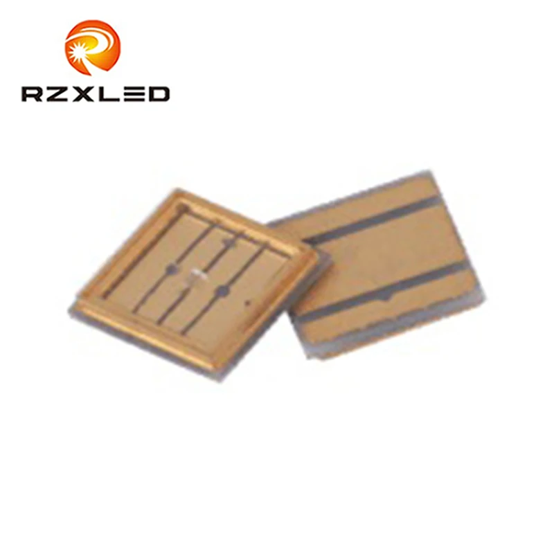 

2PCS/Lot High thermal conductivity ceramic 6868PKG Flat Lens View angle 90 deg LED 3W UVC 265NM 275NM Chips
