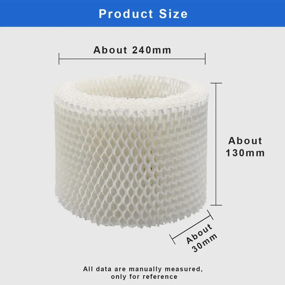 

3CM thickening HU4102 humidifier filters for Philips HU4801 HU4802 HU4803, Filter bacteria and scale Humidifier Parts