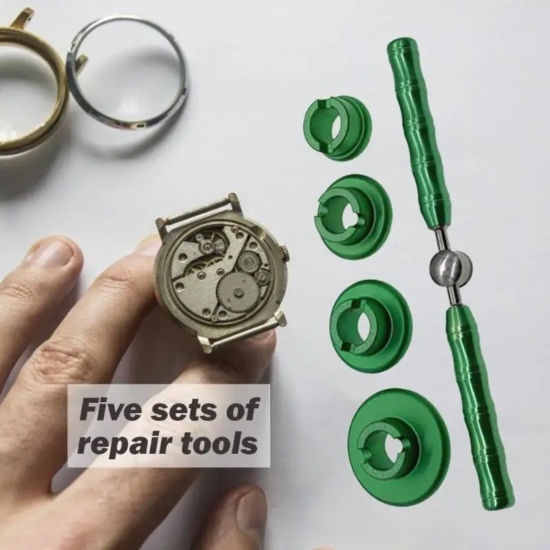 5 шт./компл. металлические часовые инструменты для часов Omega черный и зеленый