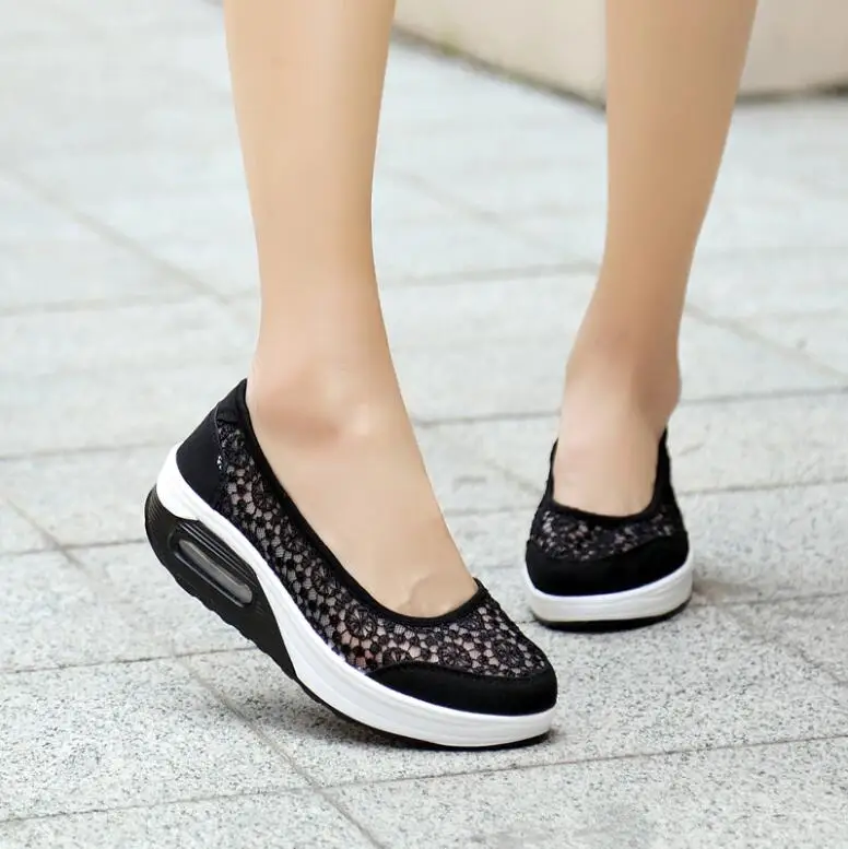 

Women's Fashion Mesh Casual Outdoor Shoes Spring Summer Female Platform Shoes Breathable Women Footwear Zapatillas De Mujer