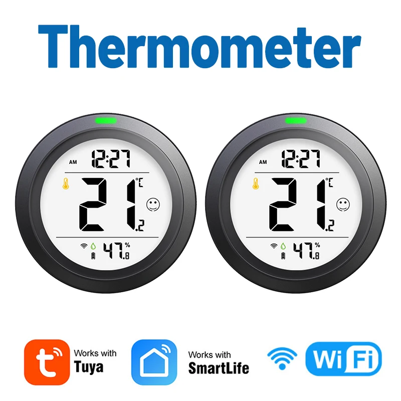 

Умный Термометр-Гигрометр с часами и календарем