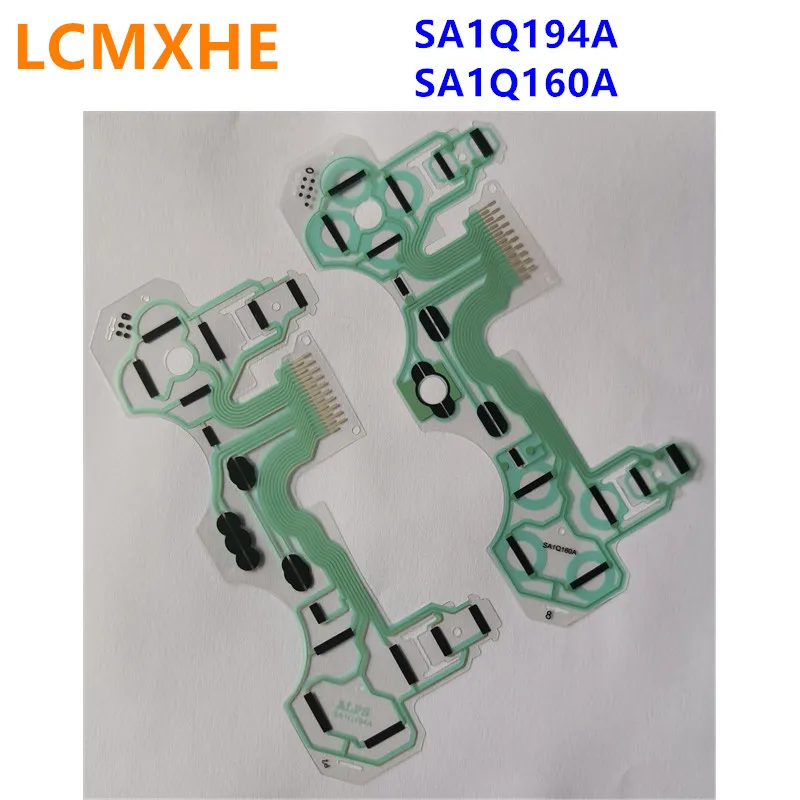 

100pcs/lot SA1Q160A SA1Q194A keypad button conductive film flex cable for PS 3 wireless controller joystick joypad