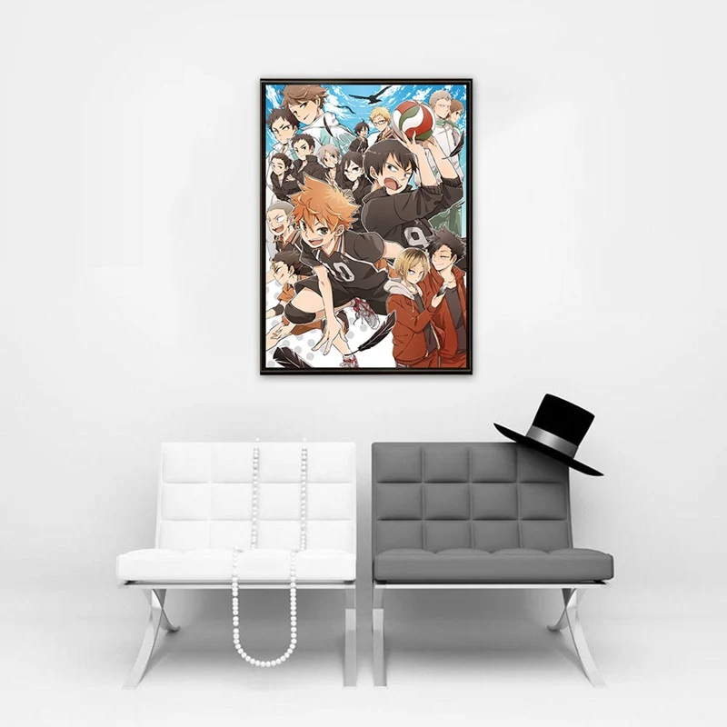 A3 40*30 см Haikyuu! Haikyuu Аниме Манга настенный плакат свиток украшение для дома