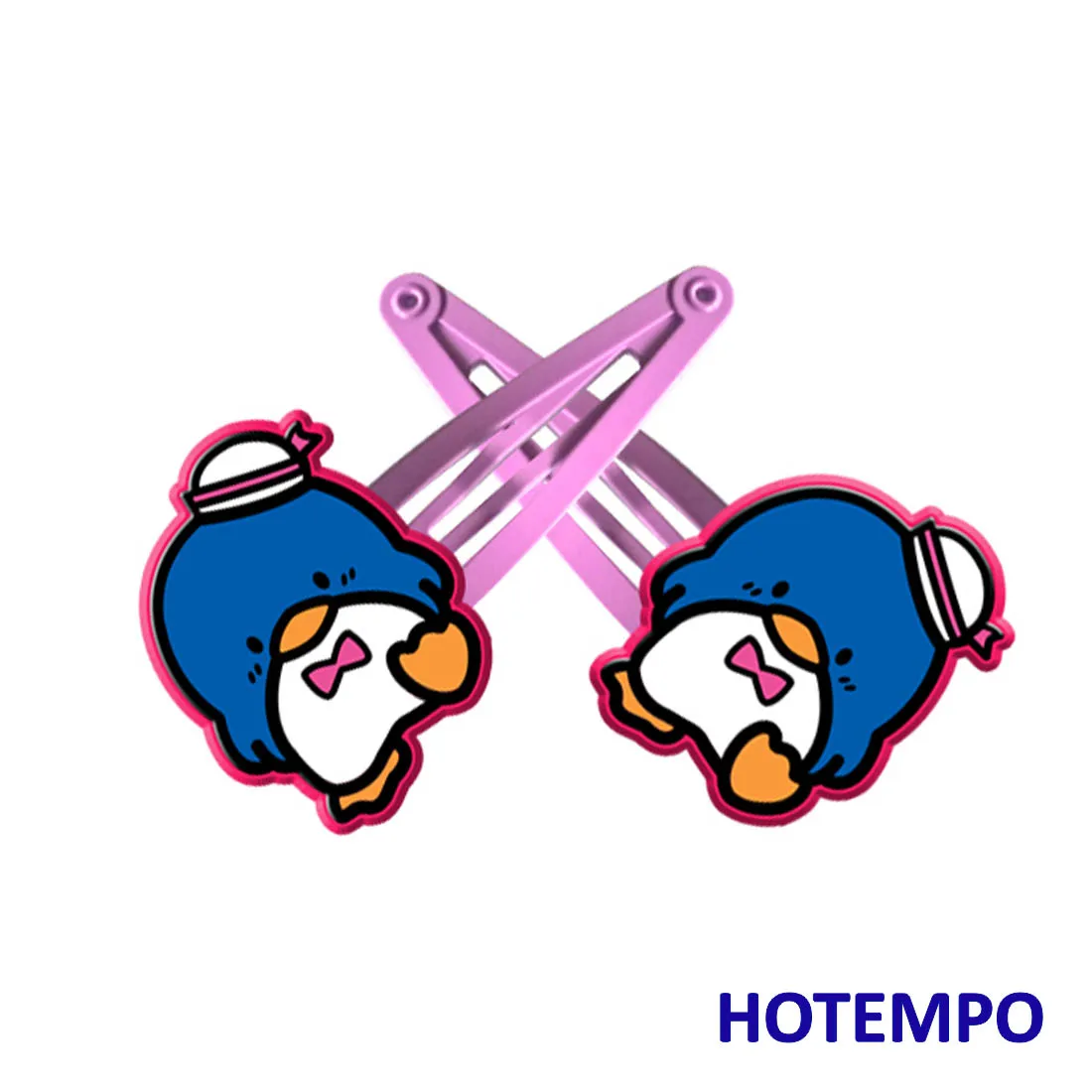 PVCFJ-SQE-VT-LR2P Япония милый мультфильм Kerokero Keroppi волосы для куклы аксессуары Kawaii лягушка шпильки эластичные волосы резинки клип для детей подарок - Цвет: PVCFJ-SQE-VT-LR2P