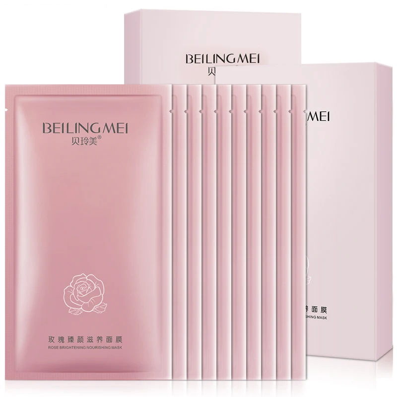 8 штук коробка посылка Гиалуроновая кислота Роза Улитка прозрачный увлажняющая