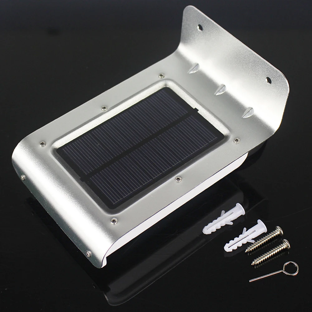 

16LED Outdoor Garden Wall Mounted Yard Landscape Lawn Street Pathway Patio Fence Universal Solar Light