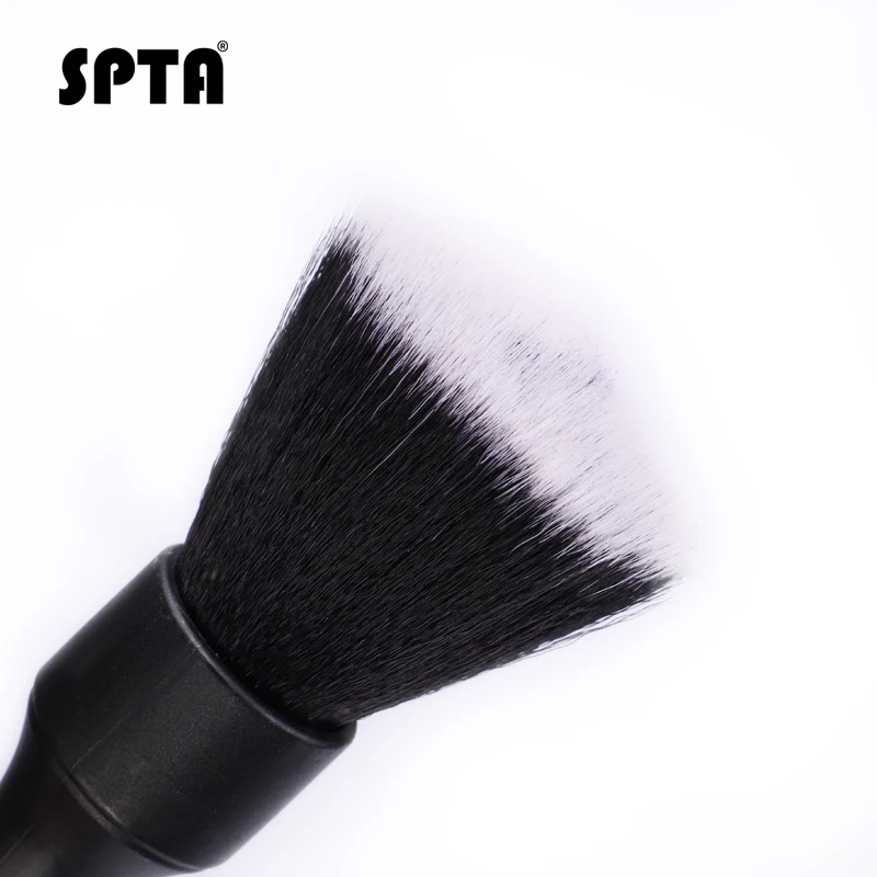 SPTA щетки для салона автомобиля 24 см ультра мягкая белая Детализация кисть Электростатическая Очистка щётки промывка очиститель для автомобиля