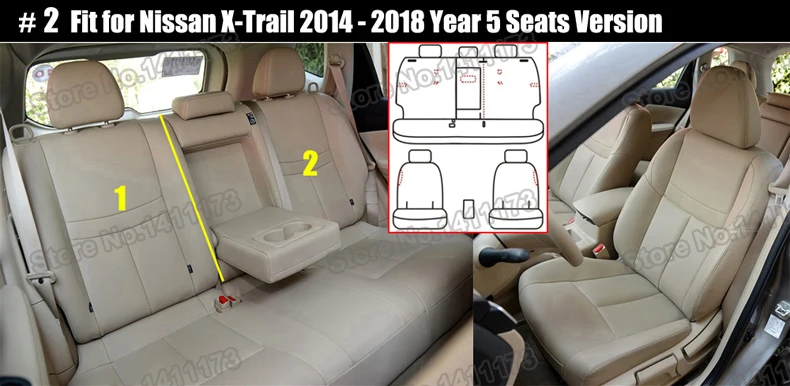 CARTAILOR защитное покрытие автомобильного сиденья на заказ для Nissan X-Trail T32, чехлы для автомобильных сидений, кожаные аксессуары, набор боковых подушек безопасности