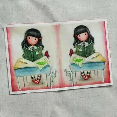 H114-14 13x20.5cm ZENGIA девушки хлопок холст ткань для DIY шитье лоскутное Декор ткань для кошелька/сумки/подушки ручная окрашенная ткань - Цвет: H114-14 13x20.5cm