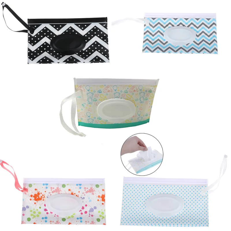 Эко дружественная коробка для детских салфеток влажная протирания чистящие