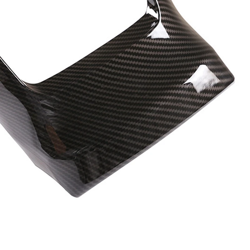 

Car Rear Exhaust Vent Decorative Frame with Rear Row Water Cup Holder Frame Cover Trim