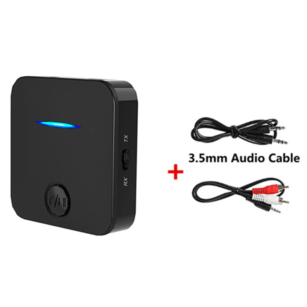 

Bluetooth-compatible 5.0 Transmitter Receiver 3.5mm AUX Jack USB Dongle Music Wireless Audio Adapter For Car kit Speaker PC TV