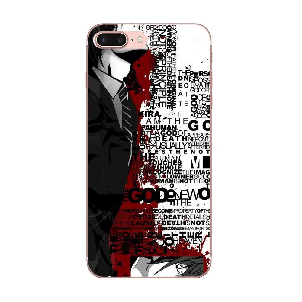 ТПУ чехлы для телефона с рисунком из аниме тетрадь смерти дизайн htc Desire 530 626 628 630 816