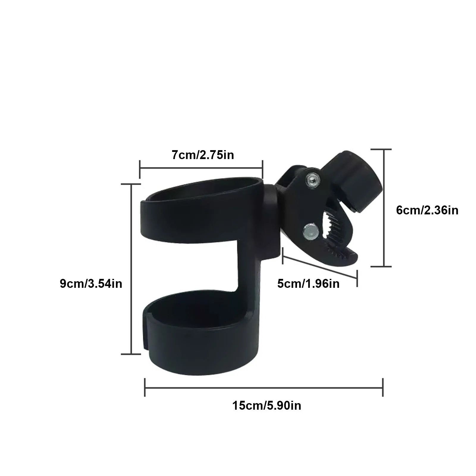 

Baby Stroller Cup Holder Universal 360 Rotation Bottle Holder Cup Holder For Baby Stroller Carrying Bottle Cart Bicycle Holder