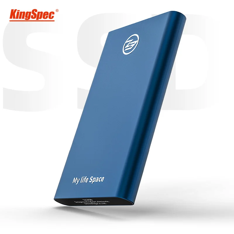 Внешний SSD накопитель Kingspec 512 ГБ USB 3 1 500 Гб портативный внешний 0 Type c для ноутбука|Внешние SSD| |