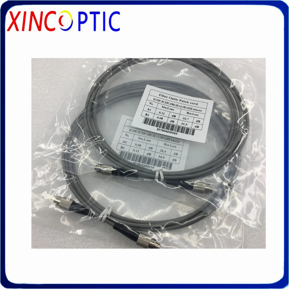 1 ядро 150 м многомодовый бронированный патч-корд ММ 62 5/125 OM1 SC LC FC ST волокно метров