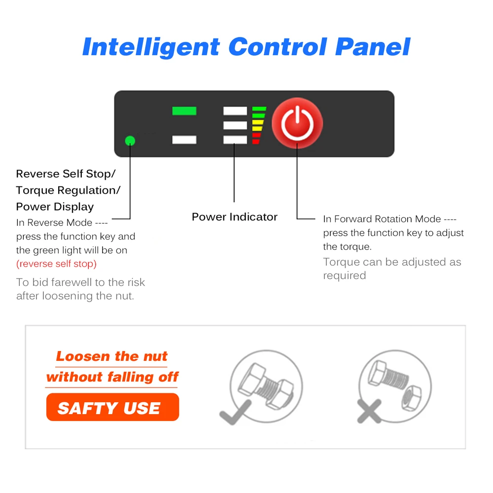 Безщеточный электрический ударный гайковерт 388VF 800 нм беспроводной ключ отвертка