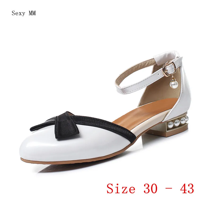 

Pumps Women Oxfords Career D'Orsay Shoes Low High Heels Woman Low High Heel Shoes Small Plus Size 30 31 32 33 - 40 41 42 43