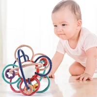 baby toys for toddlers 0 12 months infant bed rattle bell soft teether plastic ball activity game juguetes bebe boys girls gift