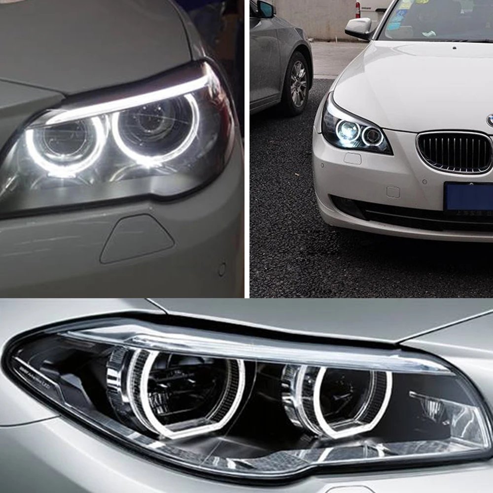 Ангельские глазки Светодиодный Маркер светильник s 30W CANBUS Erro бесплатно для BMW 5-Series
