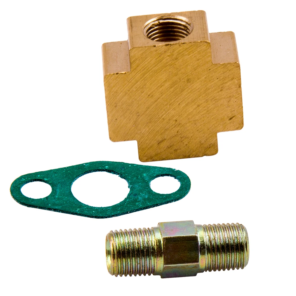 Новый универсальный комплект масляной линии для турбокомпрессора T3 T4 T70 Turbo |