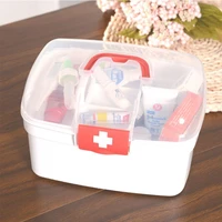 multi purpose family first aid kit medicine box medical storage box storage organizer mascarilas medical box storage bins