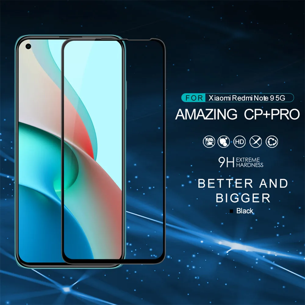 

NILLKIN Fully Covered CP+PRO Tempered Glass Screen Protector For Xiaomi Redmi Note 9T