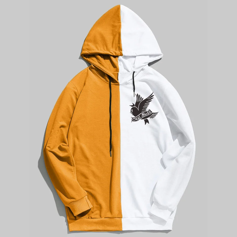 Толстовка с капюшоном Cry Baby Lil Peep Design для мужчин и женщин свитшот забавным принтом