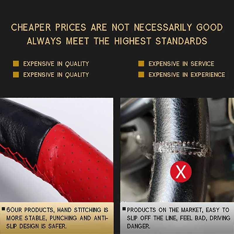 Оплетка на руль автомобиля сделай сам из воловьей кожи красочное Сращивание