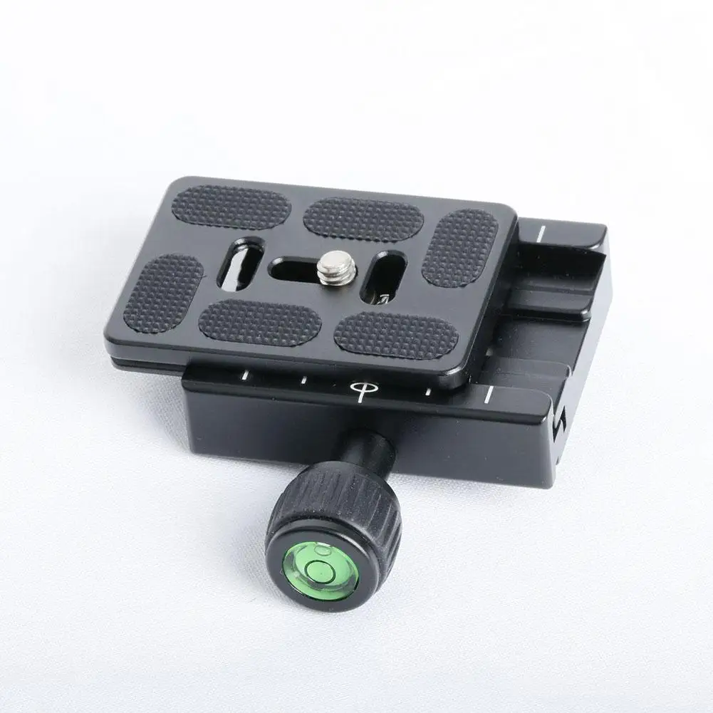 

Metal Clamp 60mm Quick Release Plate For Arca Swiss Tripod Adapter Lever Ball Adjustable Head Knob G3U6