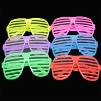 6pcs wedding gifts for guests colorful shutter shades glasses toys kids children glasses makeup birthday party favors present