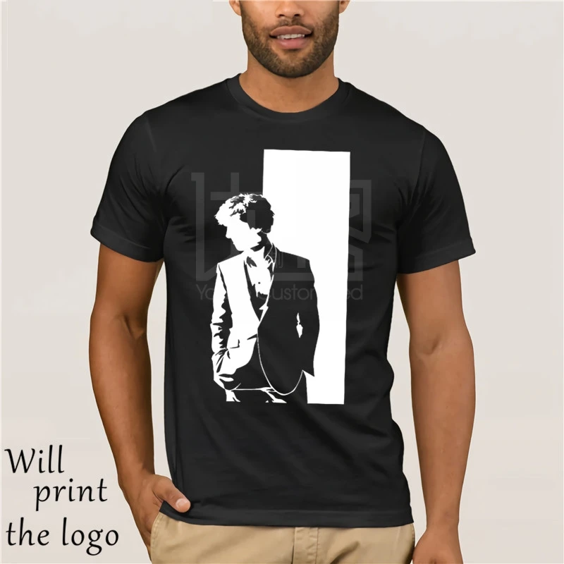 Футболка Шерлок-Бенедикт камбербатч-Moriarty-унисекс крутая Повседневная футболка
